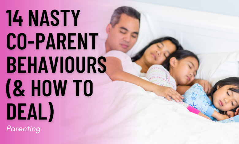 14 Nasty Co-Parent Behaviours (& How to Deal)