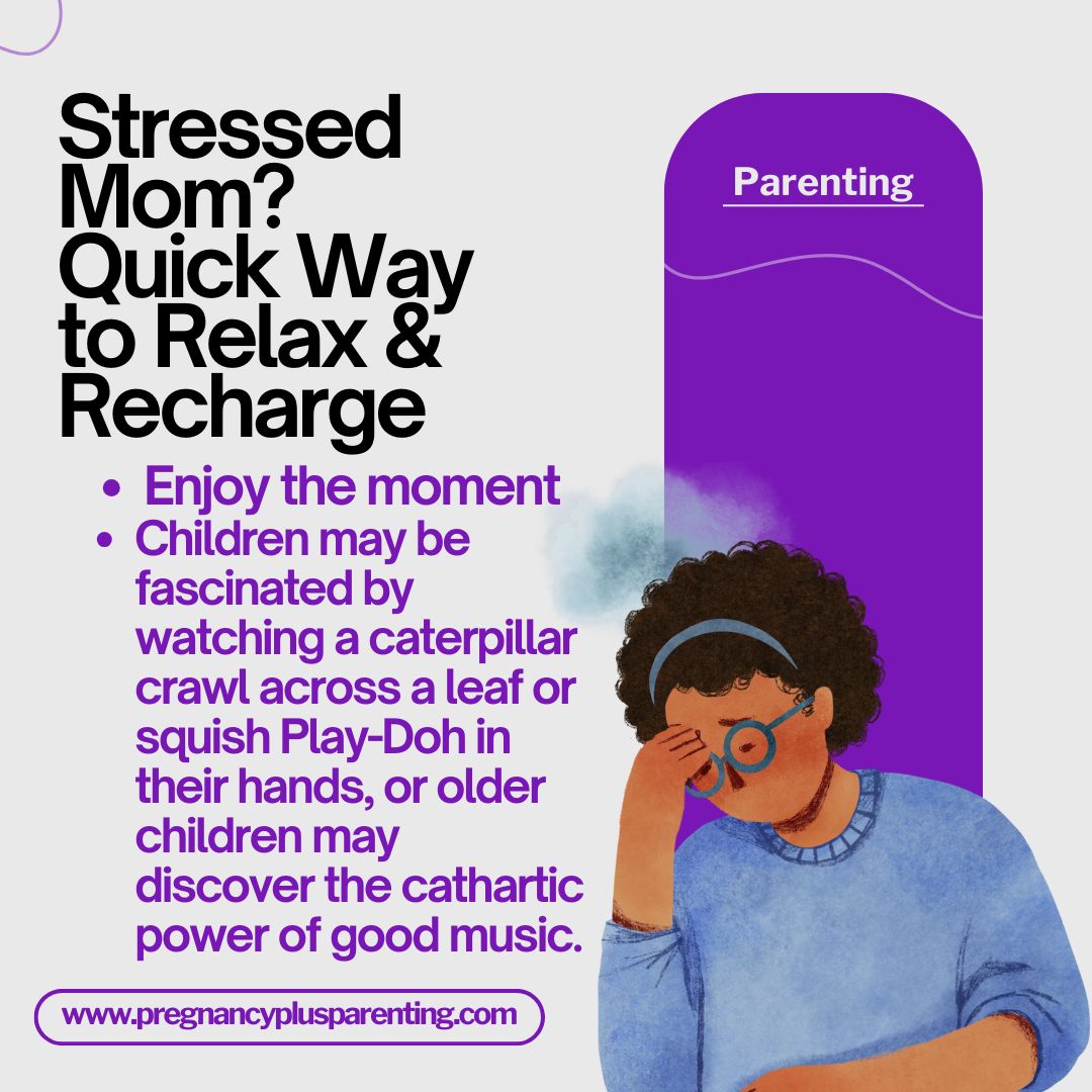 Stressed Mom? 5 Quick Ways to Relax & Recharge