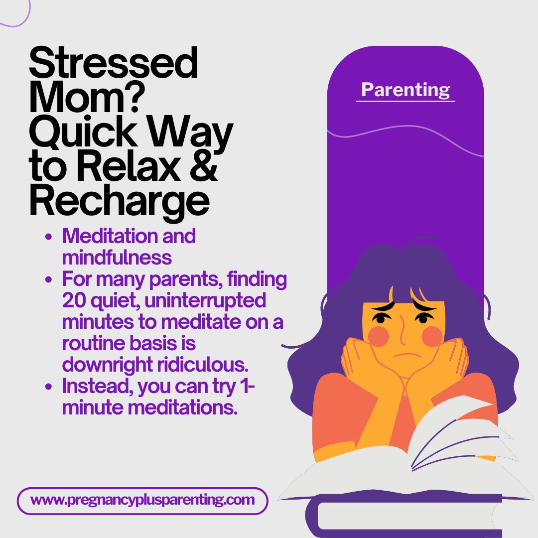 Stressed Mom? 5 Quick Ways to Relax & Recharge