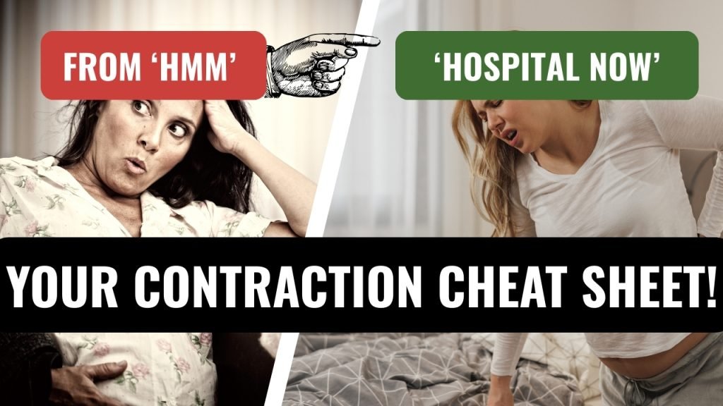 From ‘Hmm’ to ‘HOSPITAL NOW’—Your Contraction Cheat Sheet!