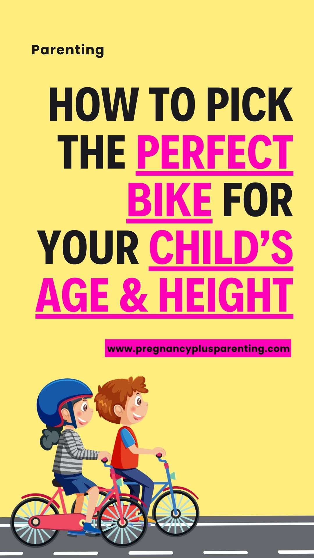How to Pick the Perfect Bike for Your Child’s Age & Height