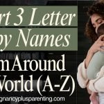 Short 3 Letter Baby Names from Around the World (A-Z)