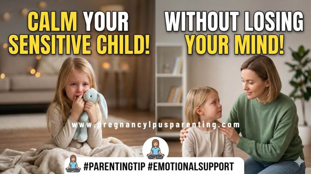 How to Help a Sensitive Child Calm Down Without Losing Your Own Mind