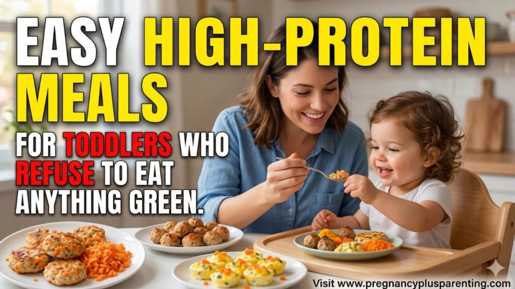 Easy High-Protein Meals for Toddlers Who Refuse to Eat Anything Green