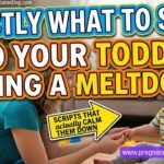 Exactly What to Say to Your Toddler During a Meltdown (Scripts That Actually Calm Them Down)