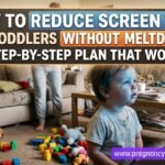 How to Reduce Screen Time for Toddlers Without the Meltdowns (A Step-by-Step Plan That Works)