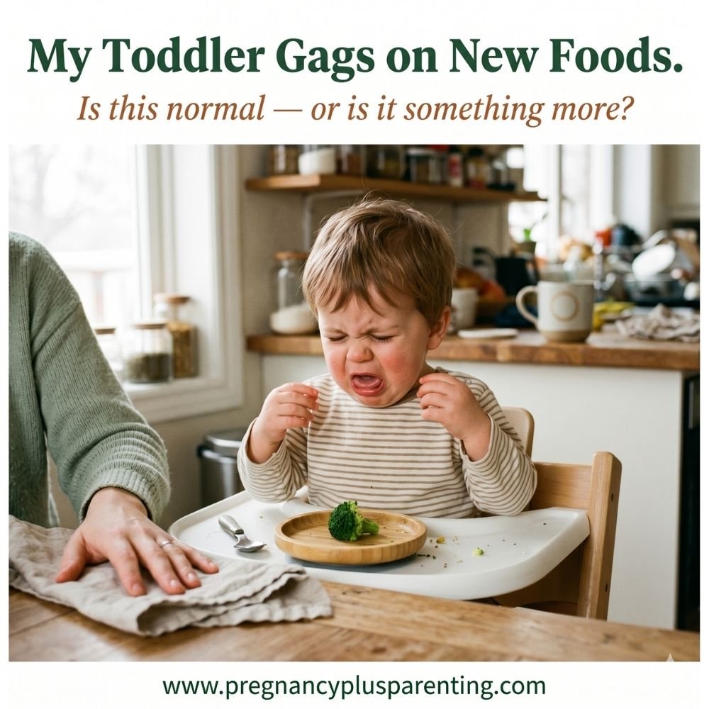 My Toddler Gags on New Foods Is This Normal or a Sensory Issue?