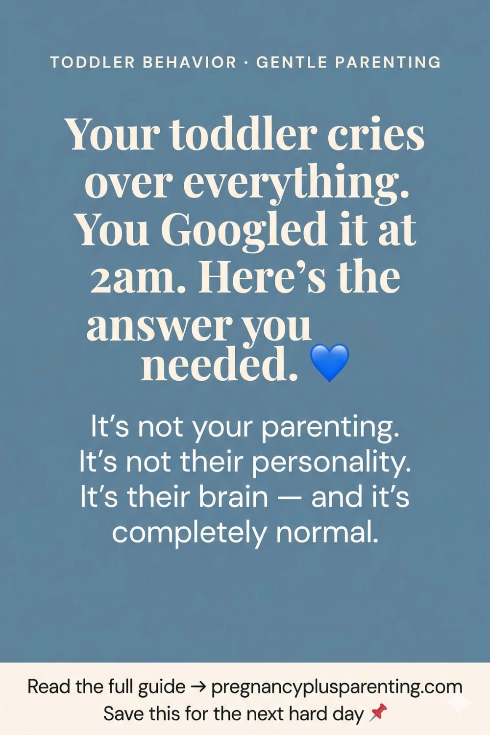 My Toddler Cries Over Everything Is This Normal or Should I Be Worried?