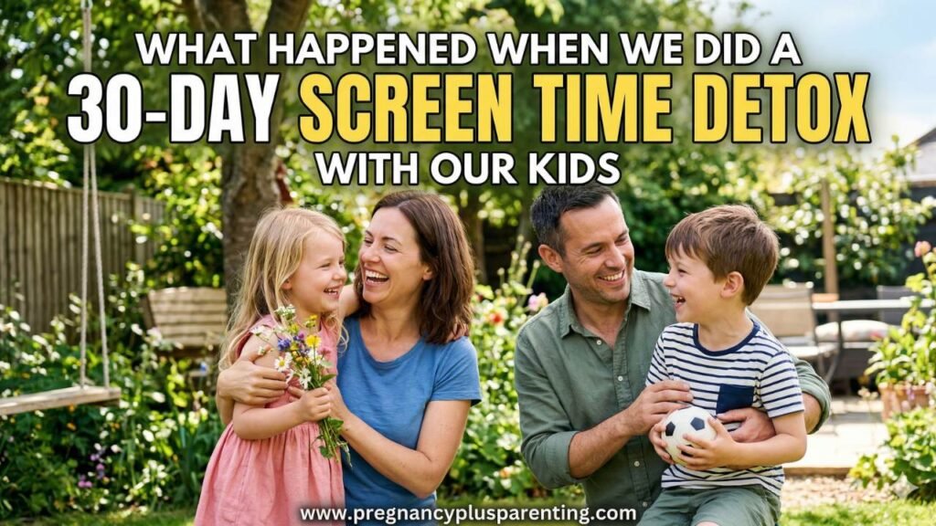 What Happened When We Did a 30-Day Screen Time Detox With Our Kids