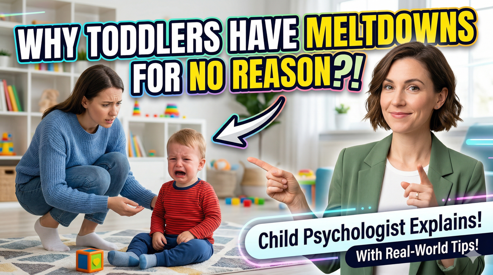 Why Does My 2 Year Old Have Meltdowns for No Reason? (What's Really Happening in Their Brain)