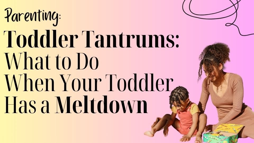 Toddler Tantrums: What to Do When Your Toddler Has a Meltdown